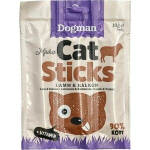 Dogman Cat Sticks kalkkuna & lammas 18 g