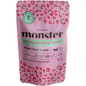 Monster Kitten Chicken & Turkey 85 g
