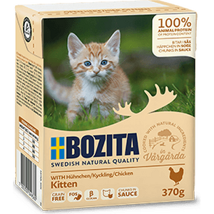 Bozita Kitten kana kastikkeessa kissan märkäruoka 370 g
