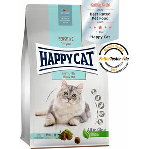 Happy Cat Sensitive Skin & Coat kissan kuivaruoka 4 kg