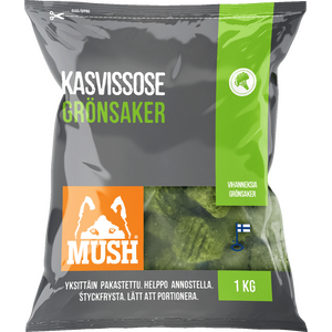 MUSH Basic Kasvissose 5 kg Ennakkotilaus