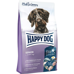 Happy Dog Fit & Vital Senior koiran kuivaruoka 12 kg
