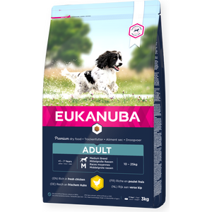 Eukanuba Dog Adult Medium 3 kg