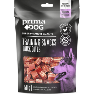 PrimaDog Training Snacks Ankkapala 50 g