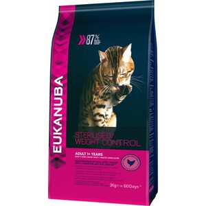 Eukanuba Cat Sterilised / Weight Control 10kg