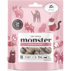 Monster Cat Bites Singles Beef nautaherkku 50 g