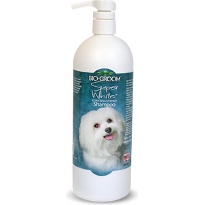 Bio-Groom Super White Coat Brightener shampoo 946 ml pumppupullo