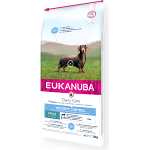 Eukanuba Weight & Control Small & Medium koiran kuivaruoka 15 kg