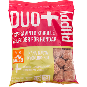 MUSH Duo+ Puppy Kana-Nauta 1kg