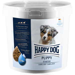 Happy Dog Puppy Starter Lammas & Riisi koiran kuivaruoka 4 kg