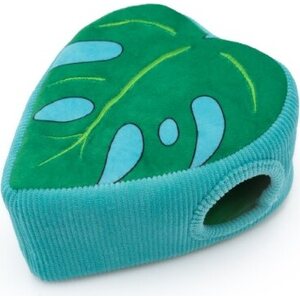 ZippyPaws Zippy Burrow Flamingos in Monstera nyhtölelu