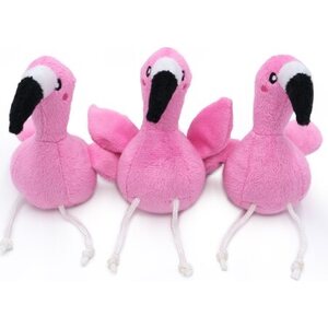 ZippyPaws Zippy Burrow Flamingos in Monstera nyhtölelu