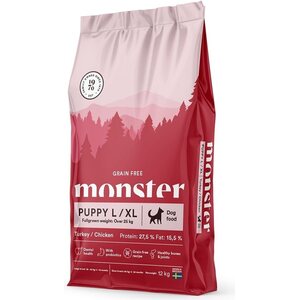 Monster Grain Free Puppy L/XL Turkey / Chicken 12 kg