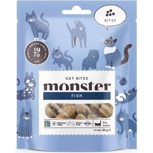 Monster Cat Bites Fish kissan makupala 50 g