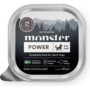 Monster Power pate 150 g koiran märkäruoka