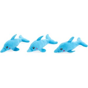 ZippyPaws Zippy Burrow Dolphins in Palm Tree nyhtölelu