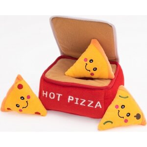 ZippyPaws Zippy Burrow Pizza Box nyhtölelu