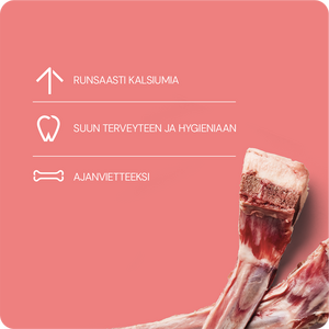 Nutriment by RAUH! Naudan kylkiluut 1 kg