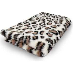 Vet Bed Karva-alusta leopardikuvio 100 x 75 cm