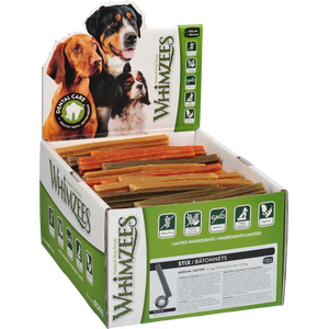 Whimzees Stix medium 12-18 kg koirille