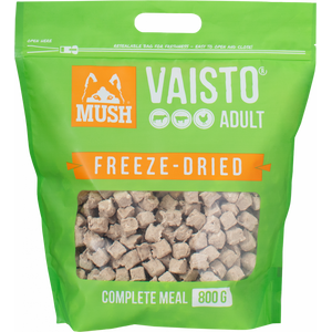 MUSH Vaisto Vihreä Freeze-Dried Nauta-sika-kana 800 g