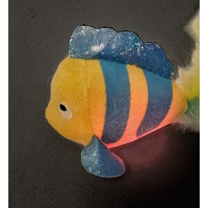 Nobby Vilkkuva kala pehmolelu 8 cm
