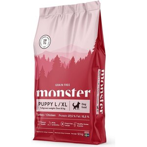 Monster Grain Free Puppy L/XL koiran kuivaruoka 12 kg