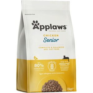 Applaws Senior Kana kissan kuivaruoka 7,5 kg