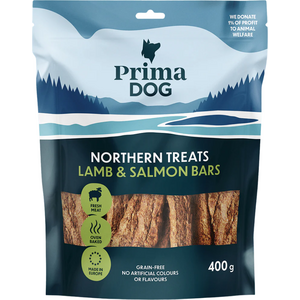 PrimaDog Northern Treats Lammas-Lohitanko 400 g