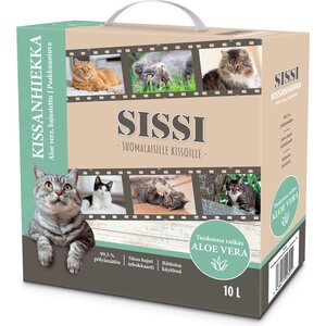 Sissi Sissi kissanhiekka Aloe vera hajustettu 10 L