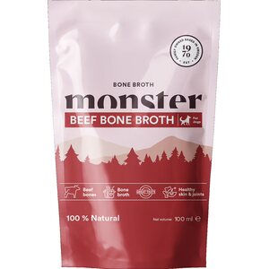 Monster Beef Bone Broth naudan luuliemi 100 ml