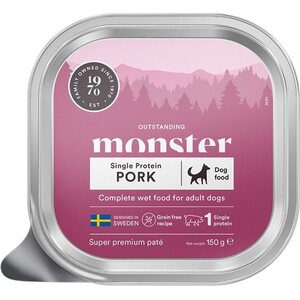 Monster Dog Pork Patee koiran märkäruoka 150 g