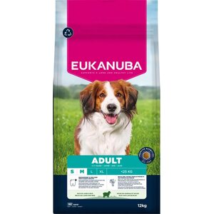 Eukanuba Adult Small & Medium Lamb & Rice 12 kg