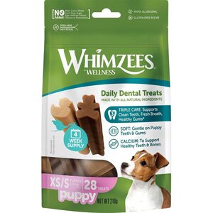 Whimzees Puppy hampaidenhoitotikut XS / S