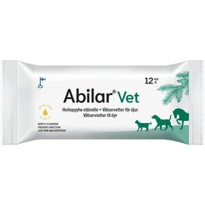 Repolar Abilar Vet hoitopyyhe eläimille 12 kpl