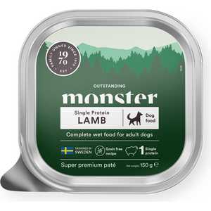 Monster Dog Lamb Patee koiran märkäruoka 150 g