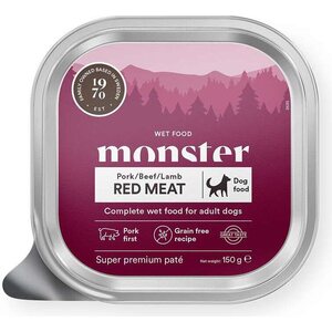 Monster Dog Red Meat Patee koiran märkäruoka 150 g