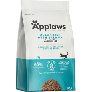 Applaws Adult Merikala & Lohi kissan kuivaruoka 350 g