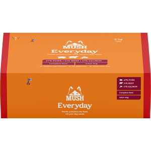MUSH Everyday Red sika-nauta-lohi 9 kg