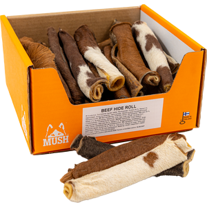 MUSH Mush Beef Hide Rolls L 20 cm