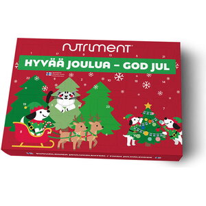 Nutriment joulukalenteri kissoille ja koirille