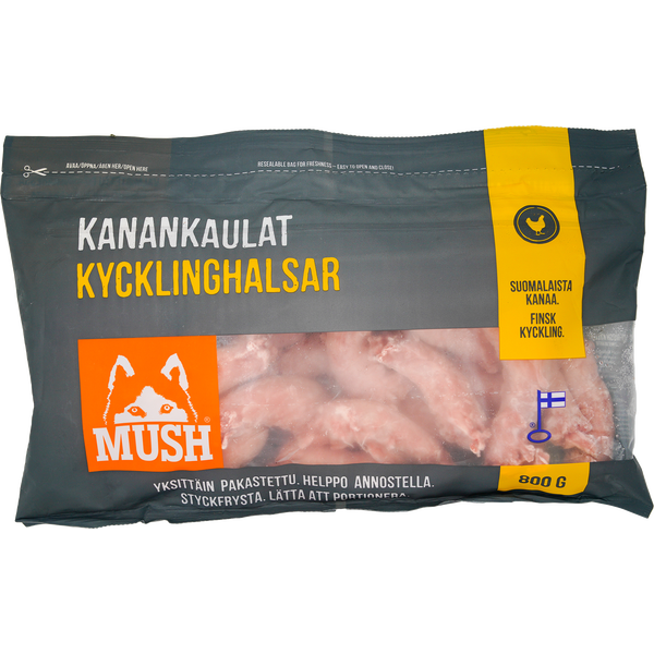 MUSH Basic Kanankaulat 4,8 kg Ennakkotilaus