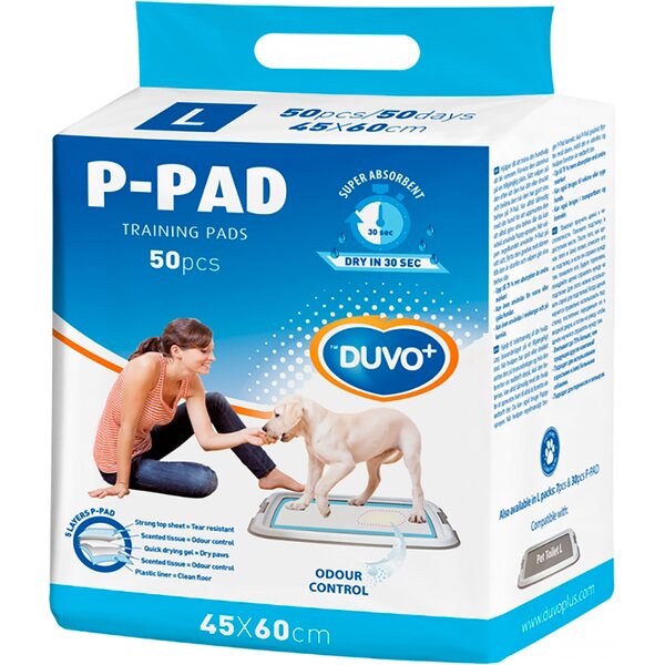 Duvo+ P-Pad suoja-alusta 45 x 60 cm, 50 kpl