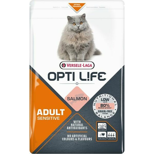 Opti Life Cat Adult Sensitive Salmon 1 kg