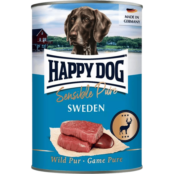 Happy Dog Sweden Riista koiran märkäruoka 400 g