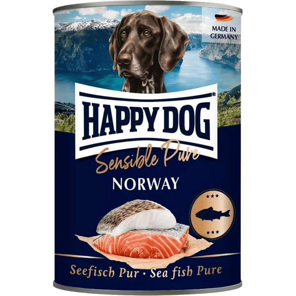 Happy Dog Norway Merikala koiran märkäruoka 400 g