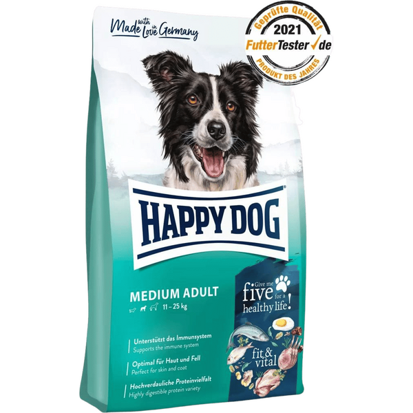 Happy Dog Fit & Vital Adult Medium koiran kuivaruoka 12 kg