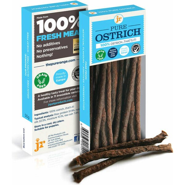 JR Pet Strutsitikku 50 g