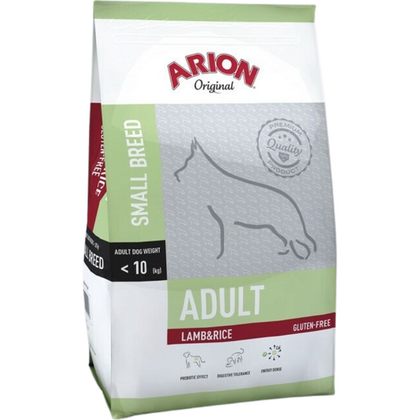 Arion Original Adult Small Lammas & Riisi koiran kuivaruoka 3 kg