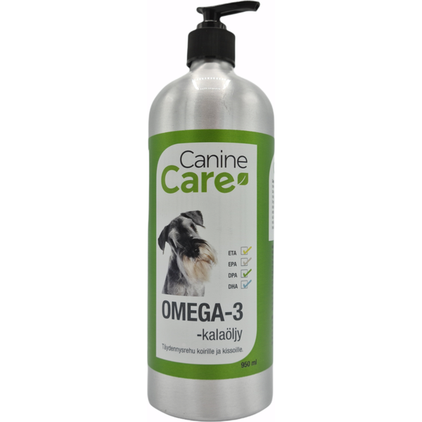 CanineCare Omega-3 Kalaöljy 950 ml
